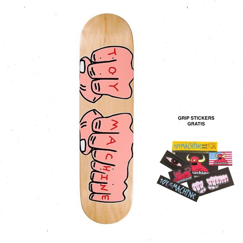Toy Machine Fists 8.25" Deck Ri fun